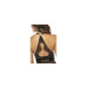 2 en 1 Nuisette et ensemble 2 pièces en dentelle et résille, soutien gorge avec armatures, string et une jupe 